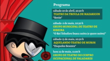 XV Mostra de teatro | Xosé Agrelo – 29 abril/20 maio 2023
